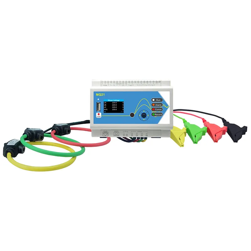 600A Harmonics Class A Power Quality Analyzer With Rs485 Data Logger