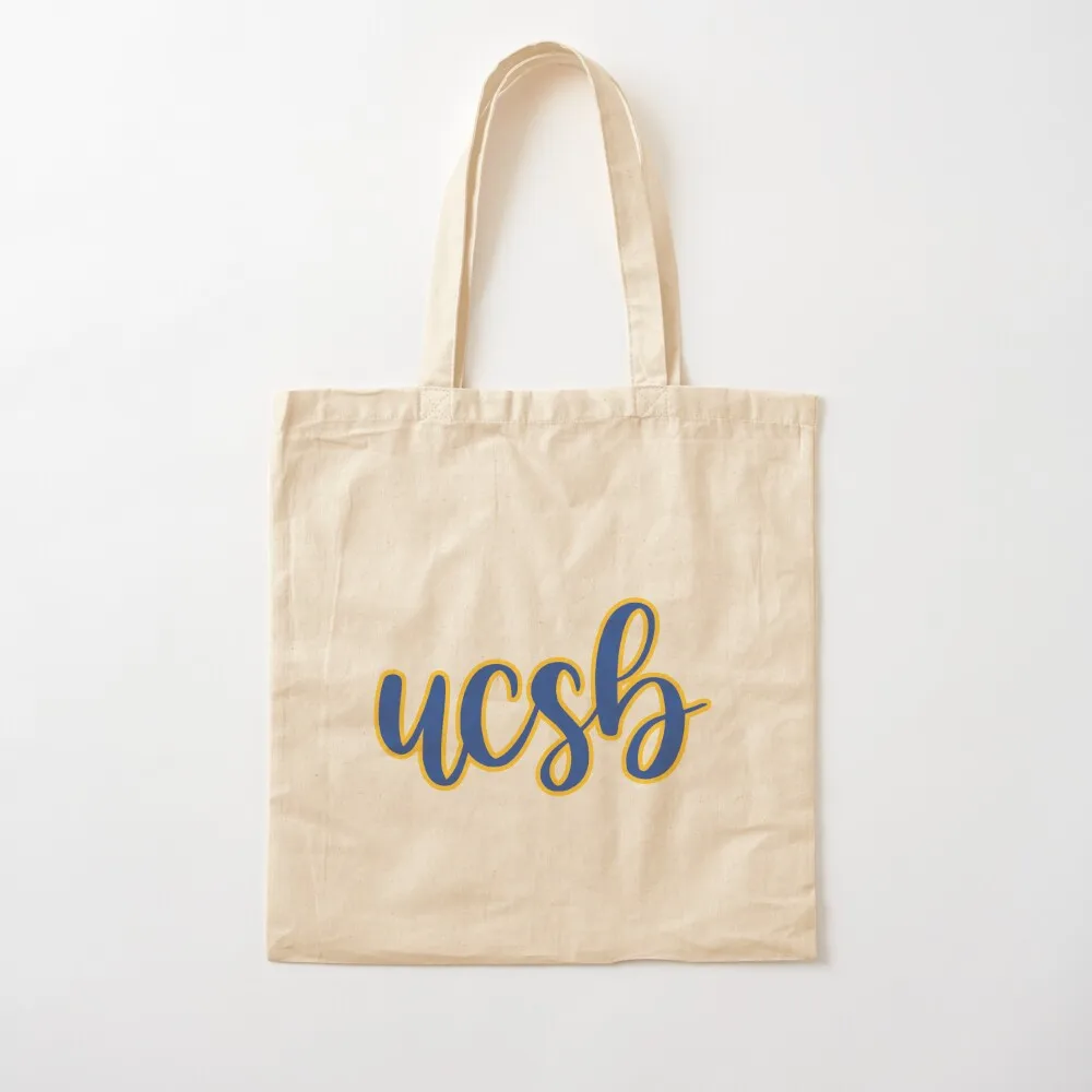 

uc santa barbara Tote Bag custom bags eco pack hand bags large tote bag