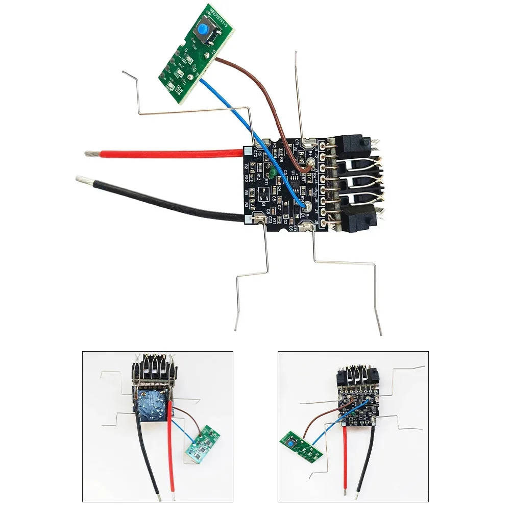 1pc Protective Plate For DCB200 20V Power Tools Plastic Shell Protection Board Non-battery Charging Protection Circuit Board