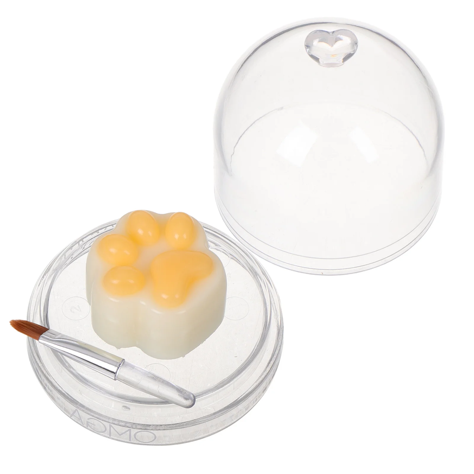 Balsamo Labbra Idratante Leggero Effetto Labbra Voluminose a Lunga Durata con Cambiamento Colore a Forma di Zampa di Gatto per Donna - Lucidalabbra Naturale per Tutto il Giorno