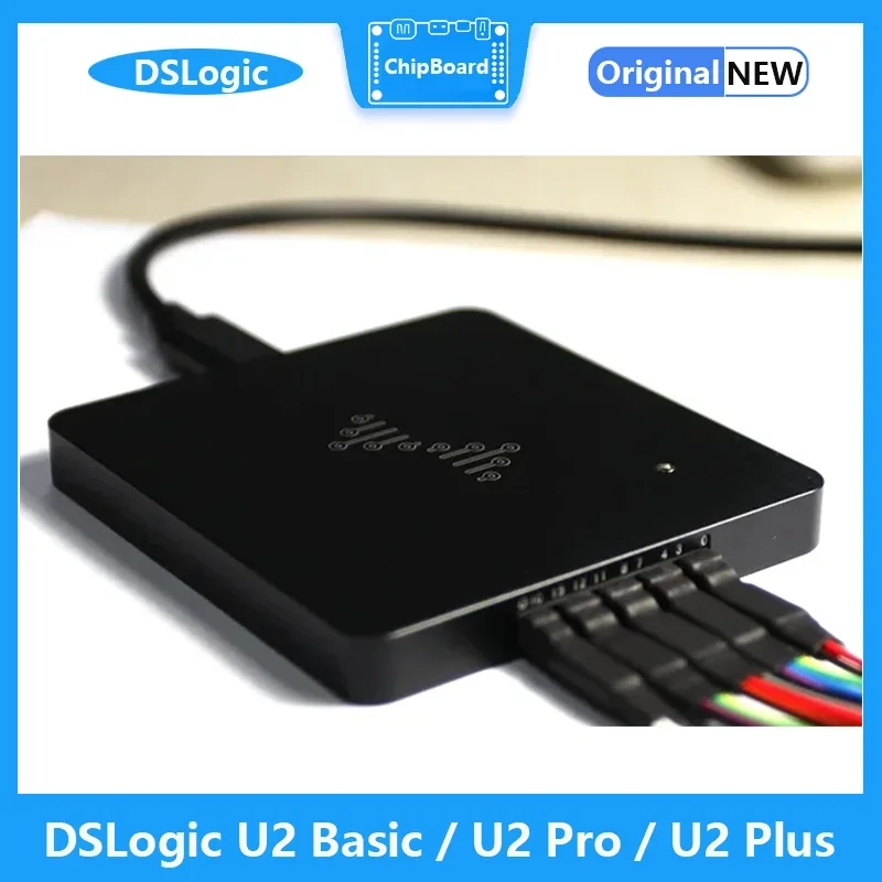 DSLogic U2Basic/ U2Plus/ U2Pro Logic Analyzer 5x Saleae Bandwidth Up to 400M Sampling 16-channel Debugging Assistant