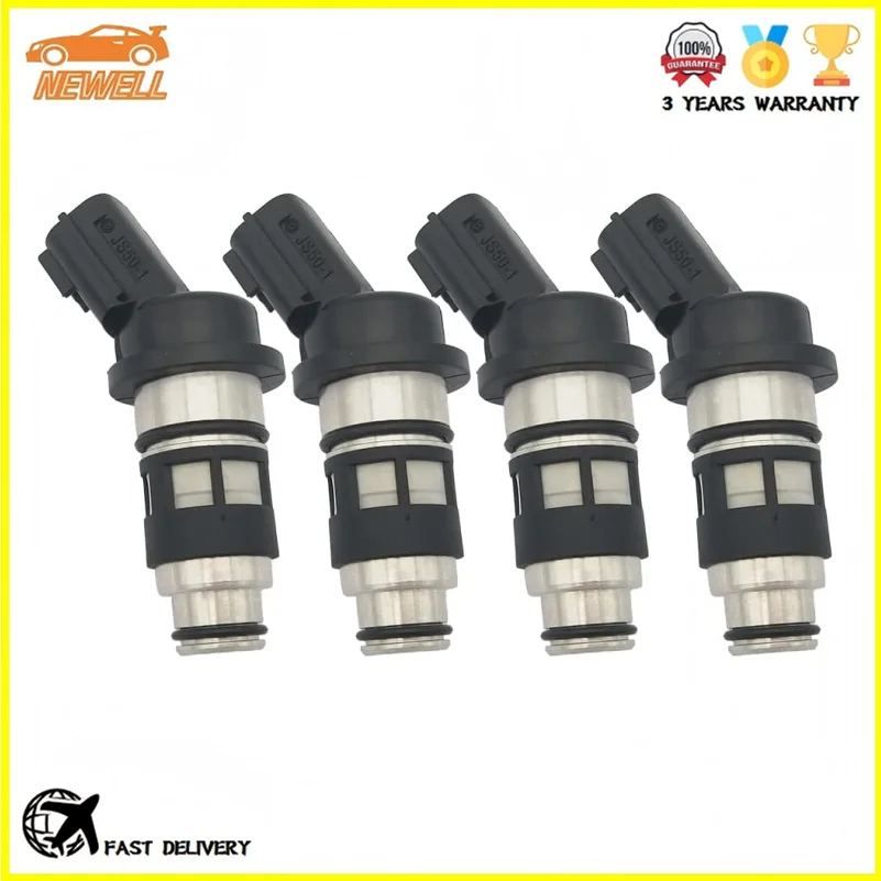 

4pcs 16600-73C90 JS50-1 Fuel injector For NISSAN SENTRA 1997~2000 TSURU 1997~2017 1.6L L4 For Nissan Primera p10 1.4L 1.6L