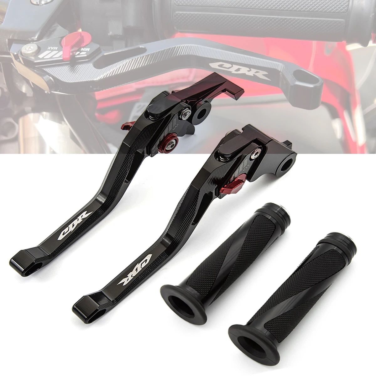 

Logo CBR For Honda CBR650F CB650F CB650R CBR650R CBR 650R 650F CBR 650 R 2014-2023 2024 Motorcycle Brake Clutch Lever + Grips