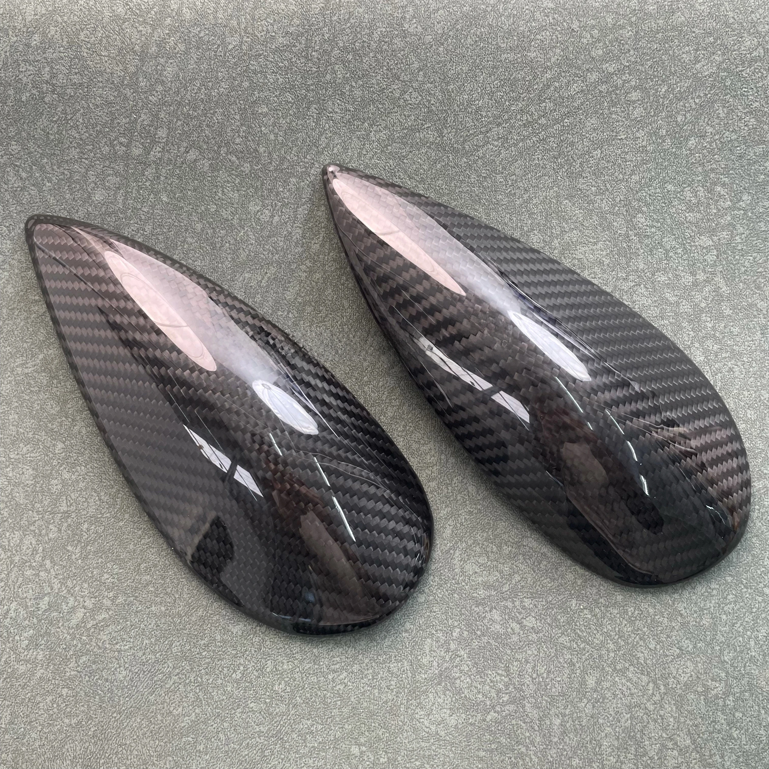 

For Kawasaki Ninja 650 Z650 17-Up Carbon Fiber Modified Fuel Tank Block Corner Guard