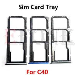 Bilashmart 10 Xiaomi Mi Poco C40 C50 C55 Sim Card Slot Tray Holder Sim Card Reader Socket