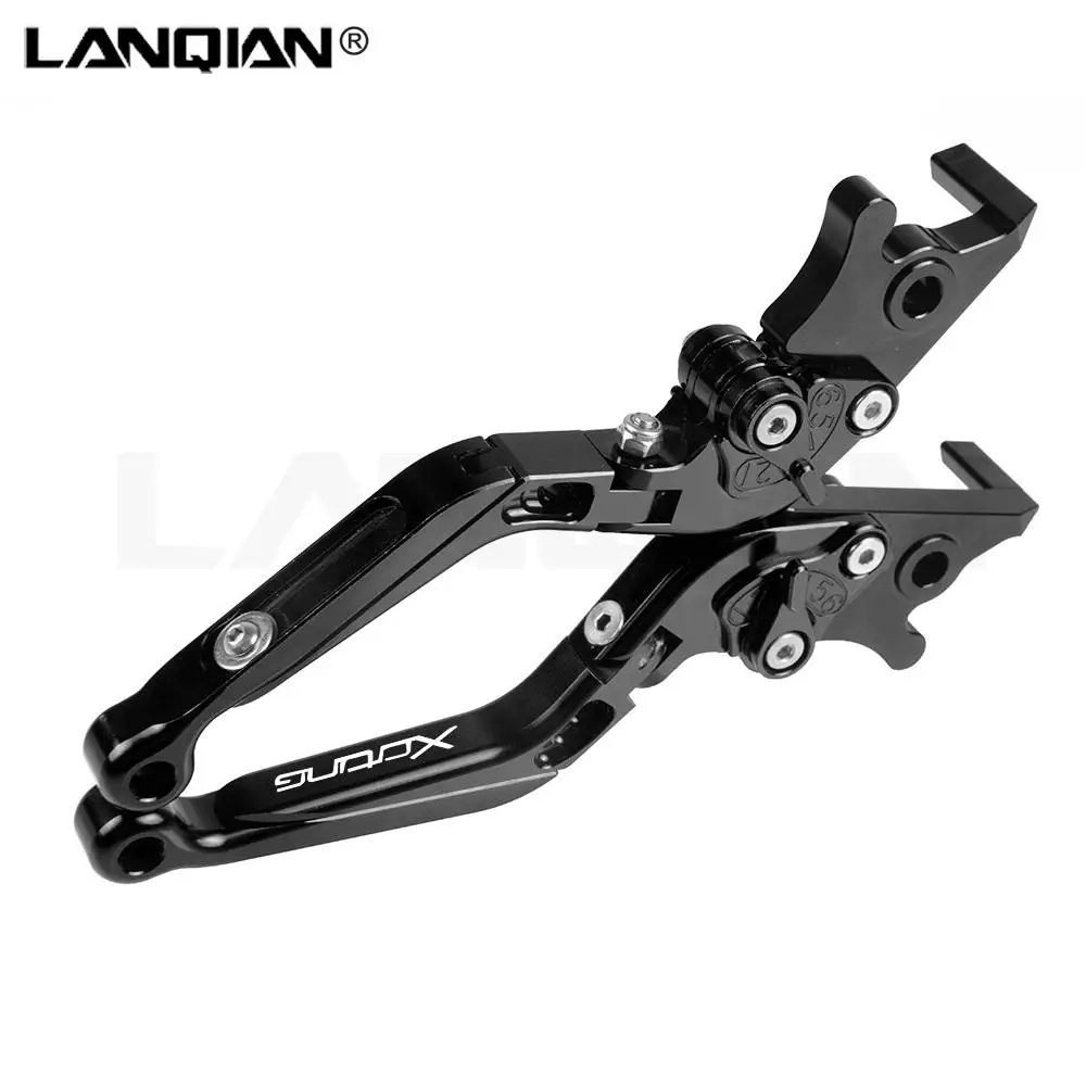 For Kymco Xciting 250 300 400 500 ALL Year Motorcycle Adjustable Folding Handle Lever Brake Clutch Levers Aluminum 2024 2023 22