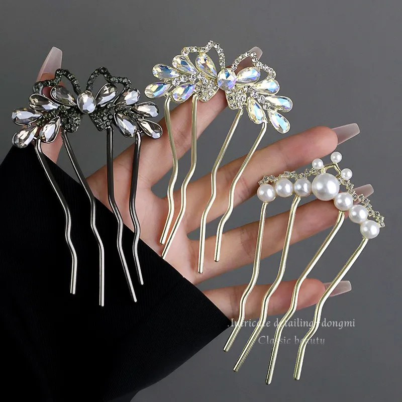 

New Chinese-style flower hairpins for women, ancient-style hairpins and hair combs for daily use