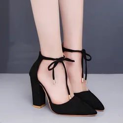 Zapatos De tacón alto De gladiador para mujer, calzado De fiesta, boda, verano