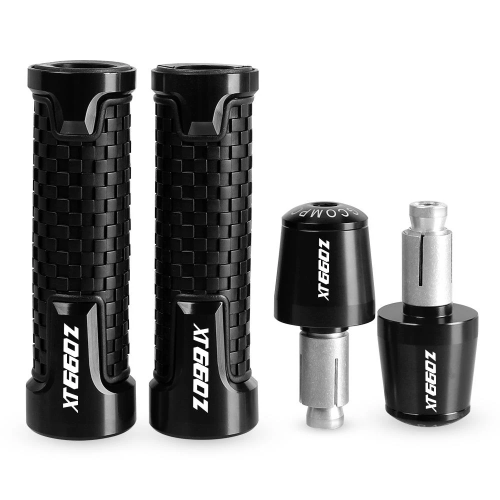 

Motorcycle Accessories For YAMAHA YZF XT660Z 2008 2009 2010 2011 -2016 7/8" 22MM Handlebar Hand Grips Handle Bar End Cap plug