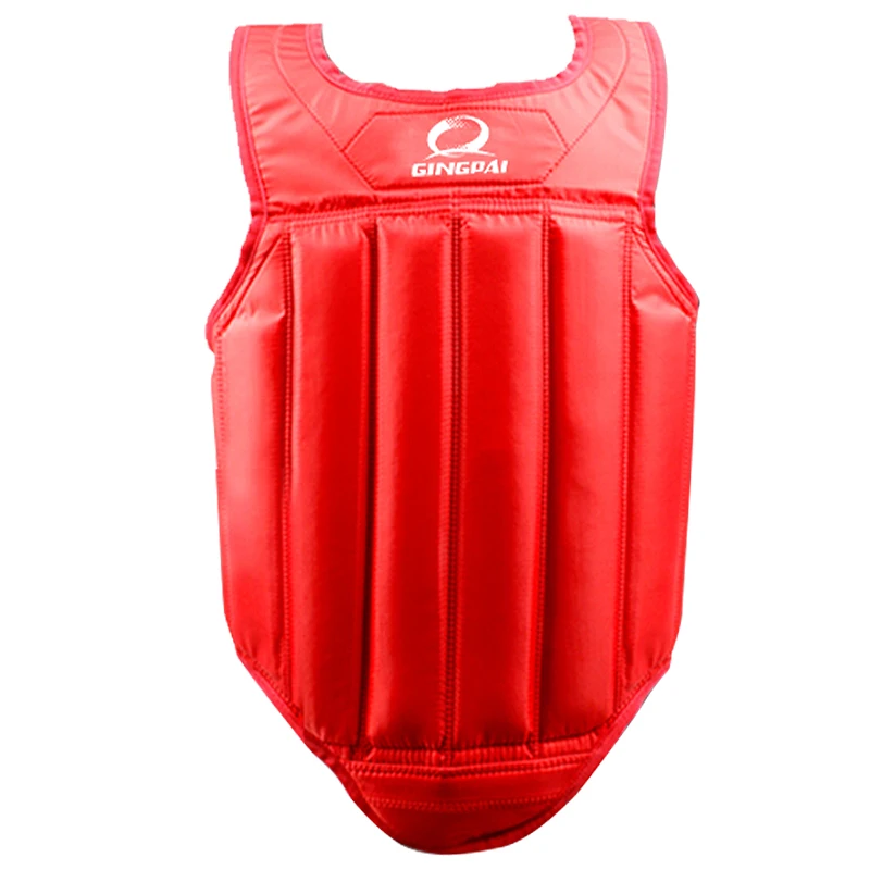 

Sanda Martial Arts Chest Guard Boxing Chest Guards MMA Muay Thai Chest Protectors Wushu Vest Protection Taekwondo Body Protector