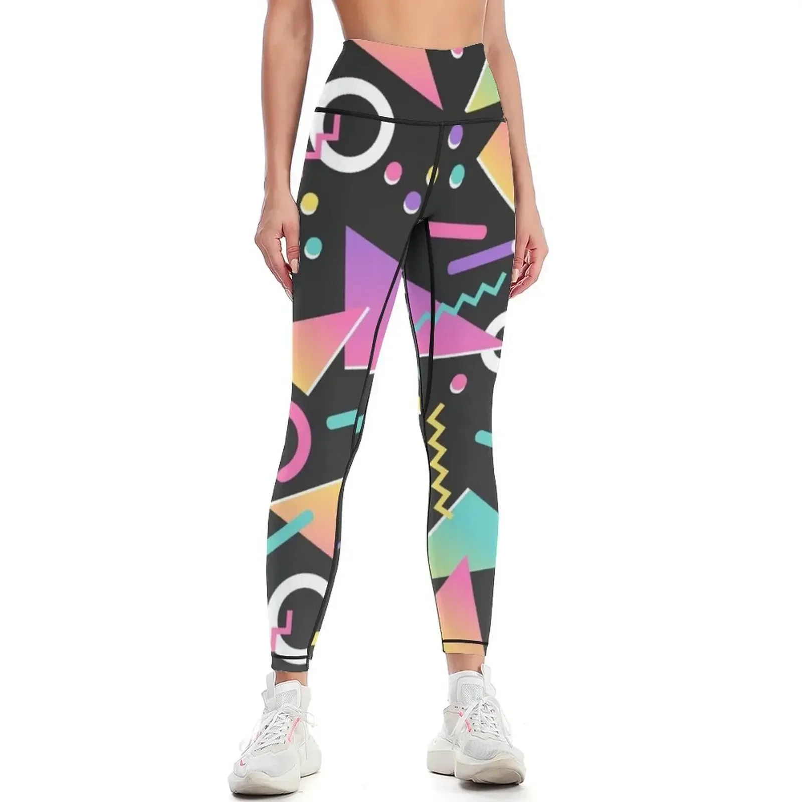 

80s Pot Leggings sportswear woman gym 2025 sports shirts gym Tight fitting woman sports for push up Womens Leggings