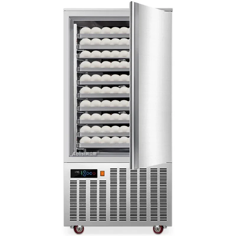 

Commercial air-cooled quick-freezing cabinet dough frozen sea cucumber buns dumplings low temperature cabinet direct cooling