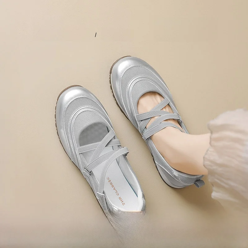 zhr-ballet-deqin-shoes-women's-2025-summer-new-flat-bottom-sports-mary-janes-slip-on-soft-bottom-casual-shoes-fashionable