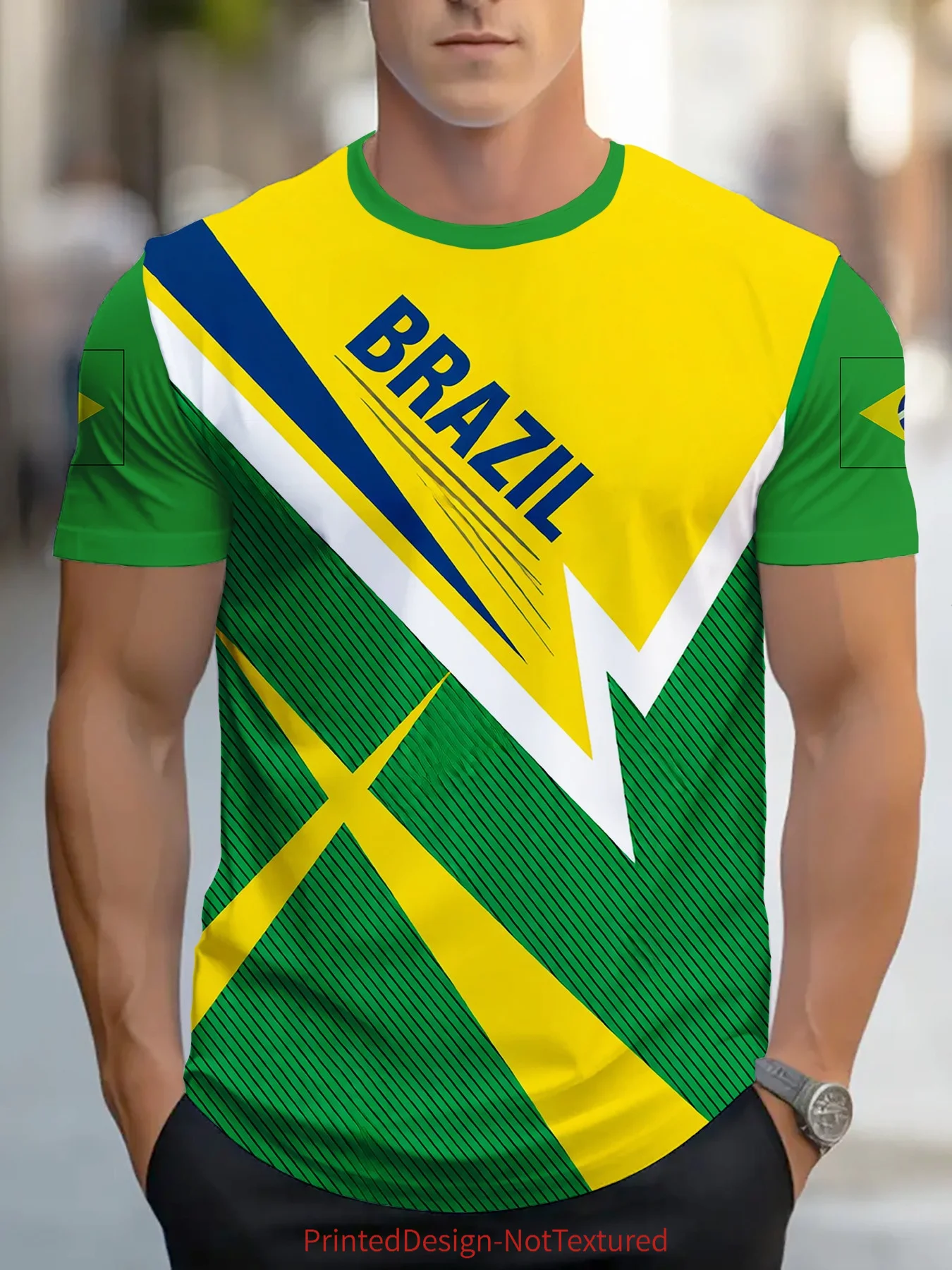 2026 Mens Brazil Soccer Jersey Football TShirt Short Sleeve Athletic Sportswear Fan Top Summer Te