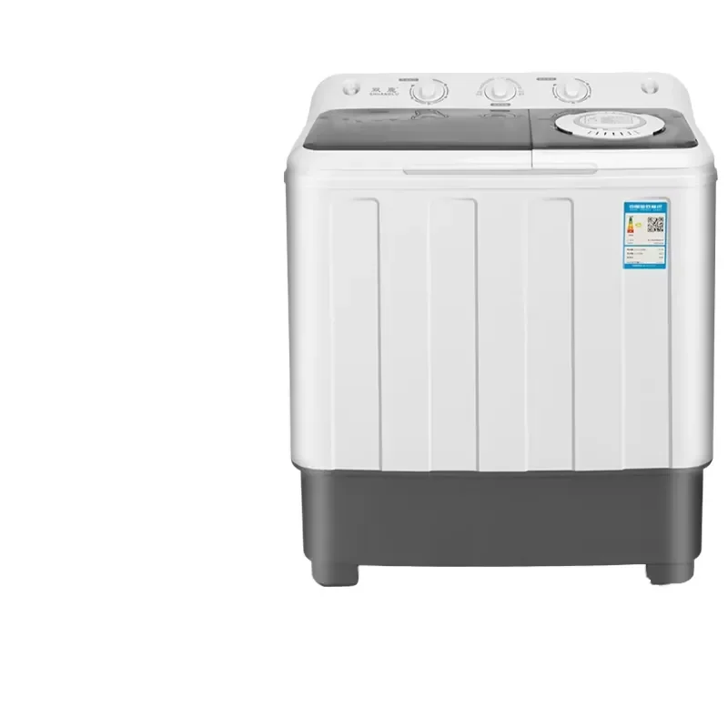 Grade 1 Energy Efficient Electric Semi-Auto Washer Dryer Combo Large Capacity Stainless Steel All-in-One Laundry Machine