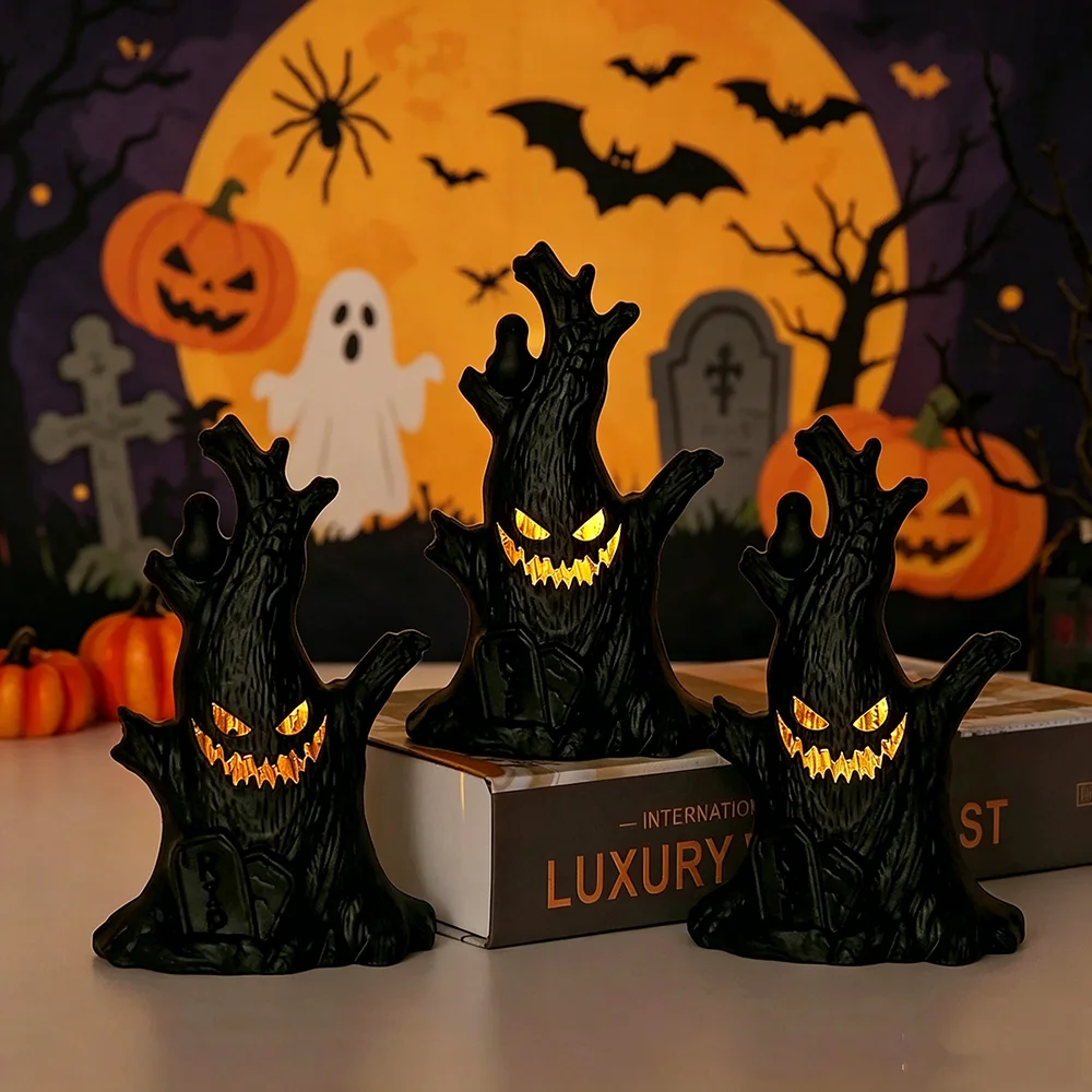 Home Decor Lighting Tree - Lampu Pohon Hantu LED Halloween Memberikan