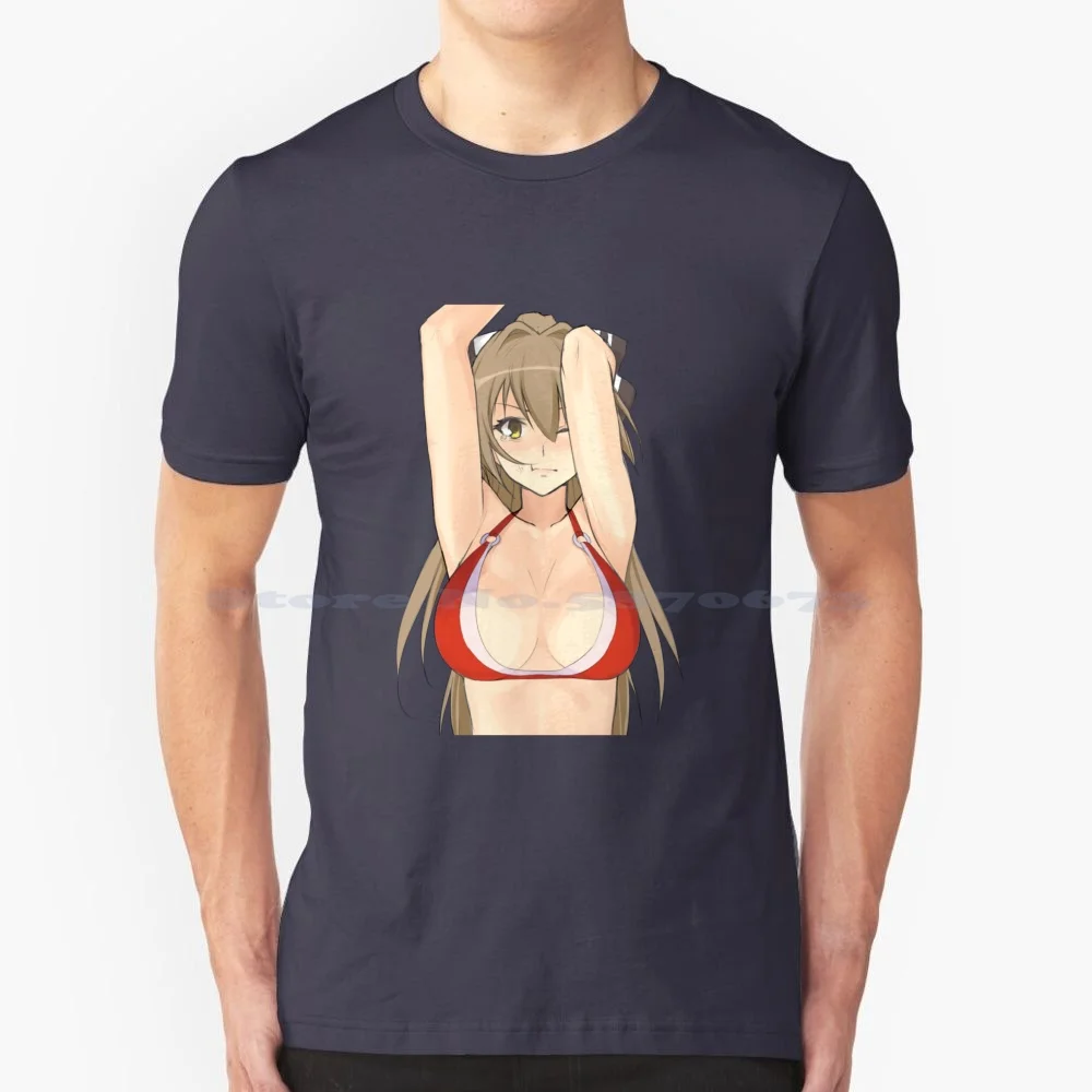 Sento Isuzu Hentaii Funny T Shirt 100% Cotton Tee Sento Isuzu Waifu Amagi Park Anime Amagi Brilliant Park Amagi Brilliant Park