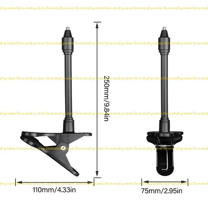 R1WD Multiple Directional ABS Plastic Camera Mount Bracket Support for Indoor Outdoor Ceiling Rack Most Surveillances Devices