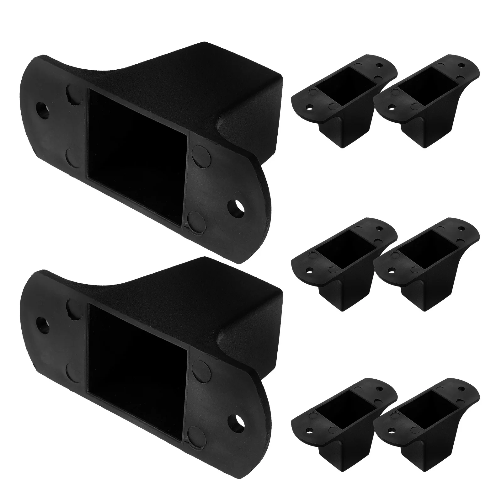 

8 set Speaker Cabinet Feet Pads Anti-Vibration Isolation Base For Amplifier Audio Equipment Plastic Bumper Floor Stand Accessory