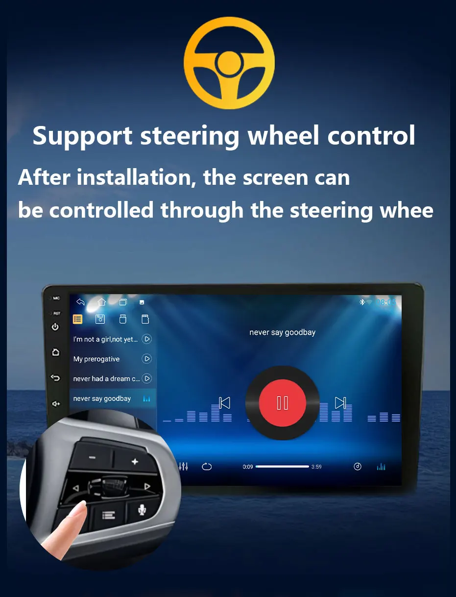 Android 15 Wireless CarPlay für Nissan Qashqai J10 2006–2013 Autoradio Multimedia Bluetooth WiFi 4G DSP Stereo GPS Navigation – Detail 9