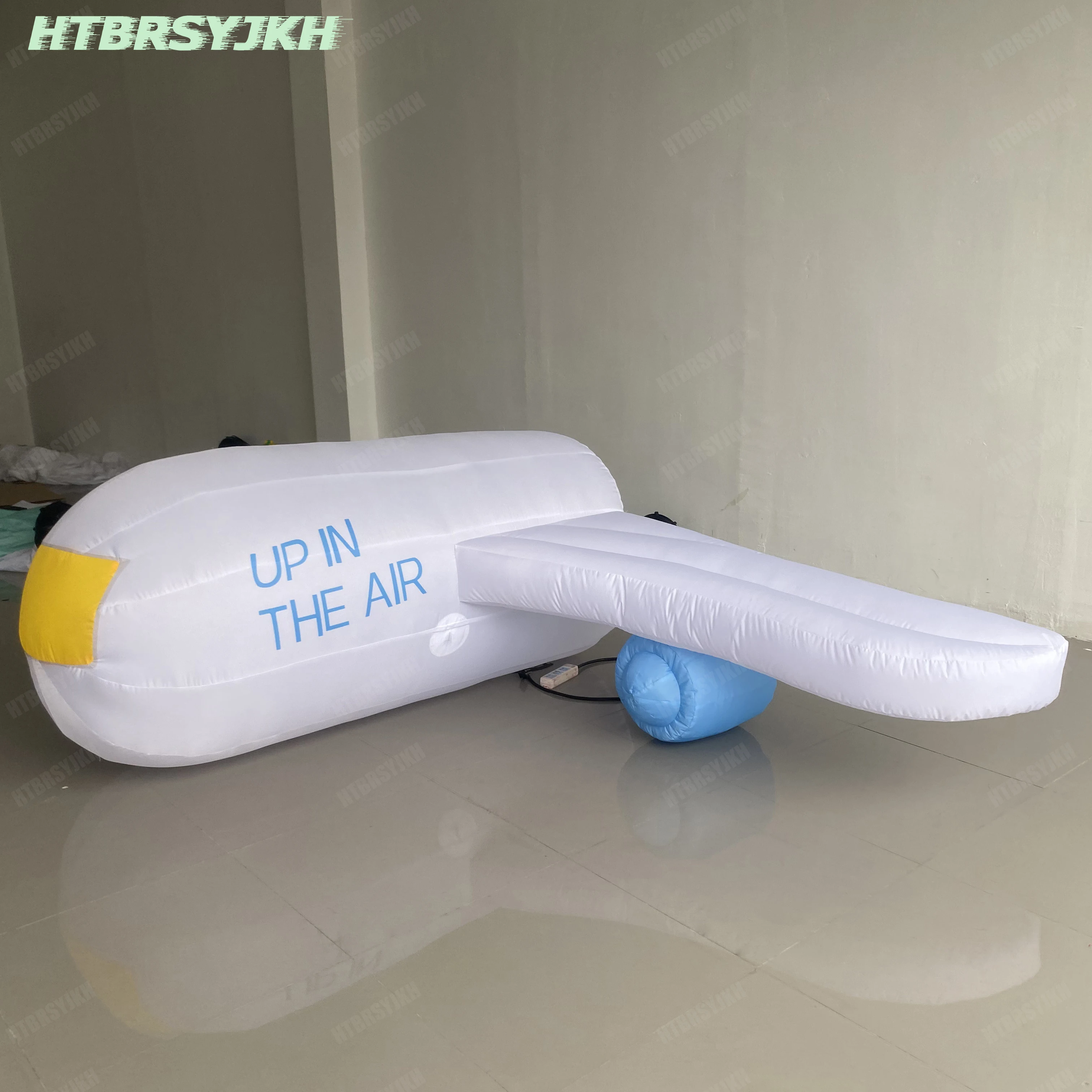 

Гигантская надувная модель самолета, воздушный удар, самолет/самолет, украшение здания на крыше, событие, декор для ночного клуба, реклама