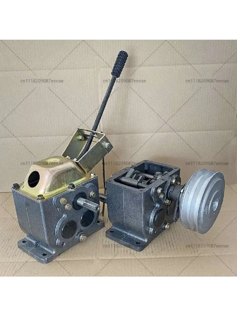 Small I-Shaped Gear Micro Tiller Gearbox for Three-Wheel Sprinkler Half-Plough Buckle