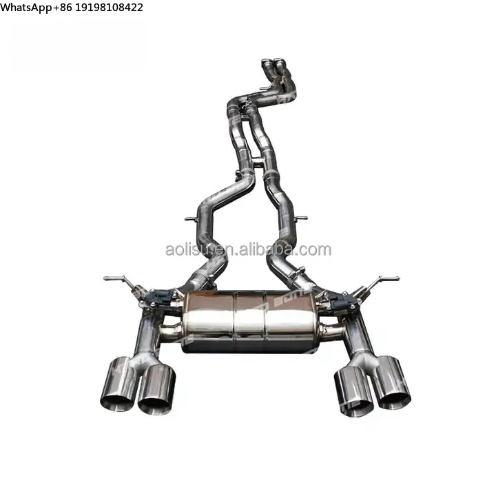 

Stainless Steel Catback Muffler Exhaust System for BMW F8X F80 F82 F83 M3 M4 Valvetronic F80 M3 Exhaust Equal Length