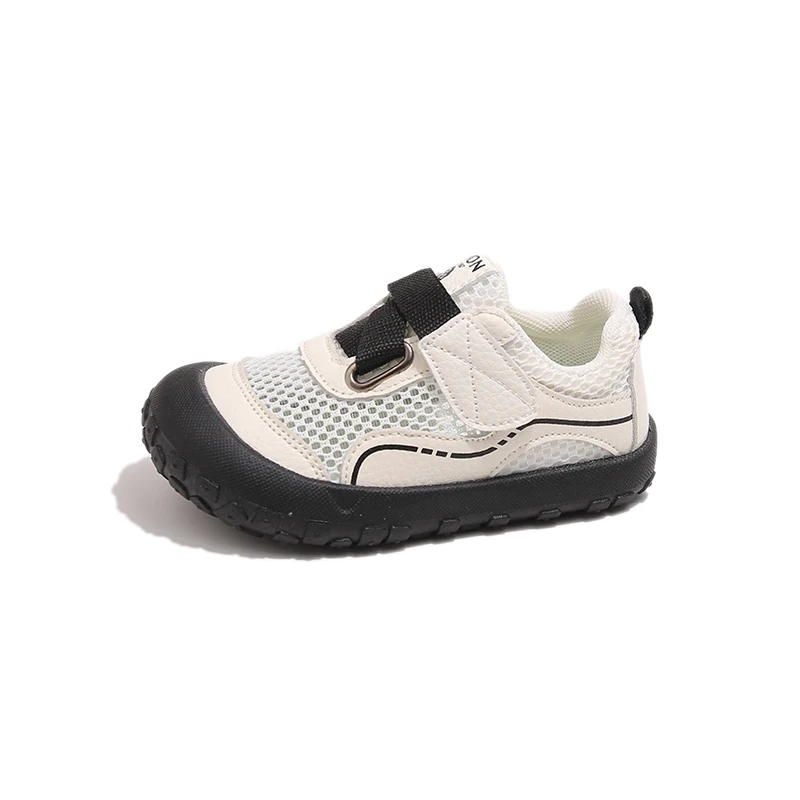 

Spring Autumn Children's Boy Girls Microfiber Mesh Cute Thin Bottom Running Shoes Kid Toddler Color Shoelaces Non-slip Training