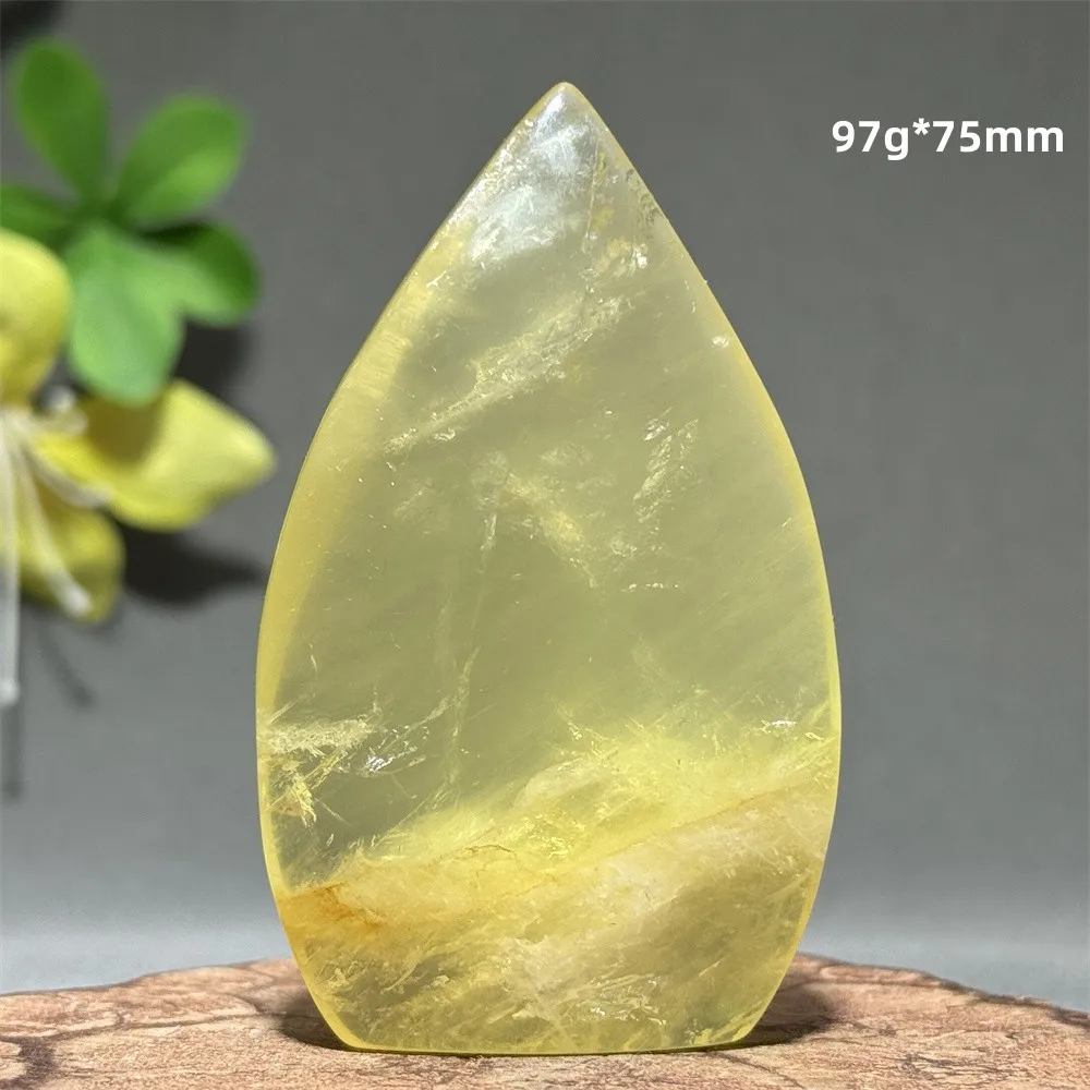 Natural Citrine Free-Form Mineral Quartz Torch Home Feng Shui Ornaments Lucky Gift Energy Reiki Healing Meditation Gem
