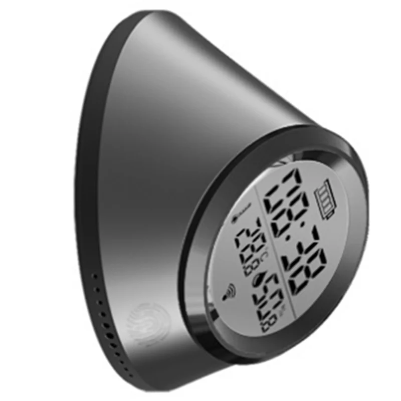 

A73E-Tuya Smart Zigbee Датчик температуры и влажности Часы с экраном Умное домашнее устройство