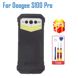 Original DOOGEE S100 Pro Battery Cover Bottom Shell Fingerprint Receiver Power Volume Custom Cable FPC For DOOGEE S100 Pro Phone