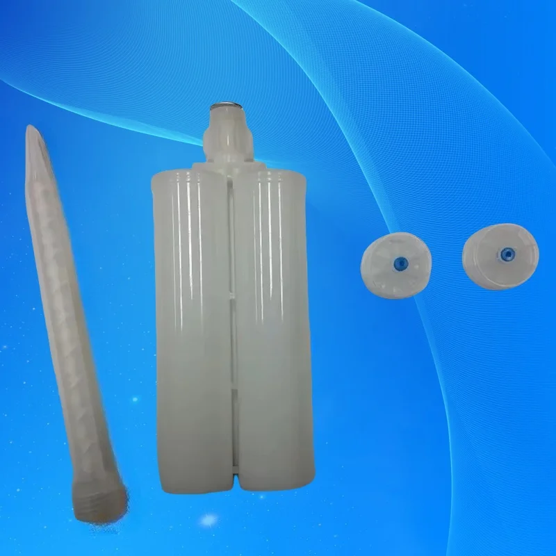 

‌ Двухкамерный картридж емкостью 400 мл, соотношение смешивания 1:1 | Пластиковая трубка промышленного класса для герметика/эпоксидной смолы | Бесплатная доставка ‌