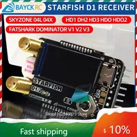 BAYCK STARFISH D1 5.8G Dual Antenna Receiver Module RX For Fatshark  V1/2/3 HD1/2/3 HDO HDO2 SKYZONE SKY04L SKY04X FPV Goggles