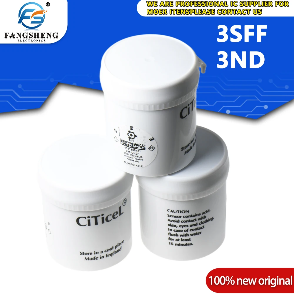 1/5 Uds original 3SFF sensor de gas 3sf dióxido de enxofre sensor 3ND analizador de humo sensor 3SFF