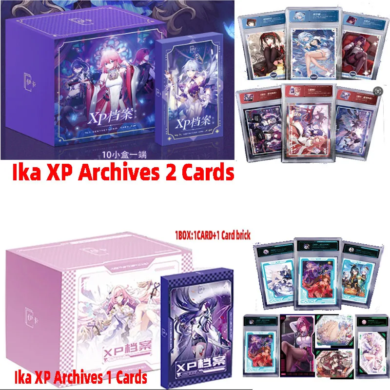 Wholesale Original Case 40boxes Goddess Story Cards Ika XP Archives 2 Cards  Girl Party Swimsuit Bikini Feast Booster Box Gift