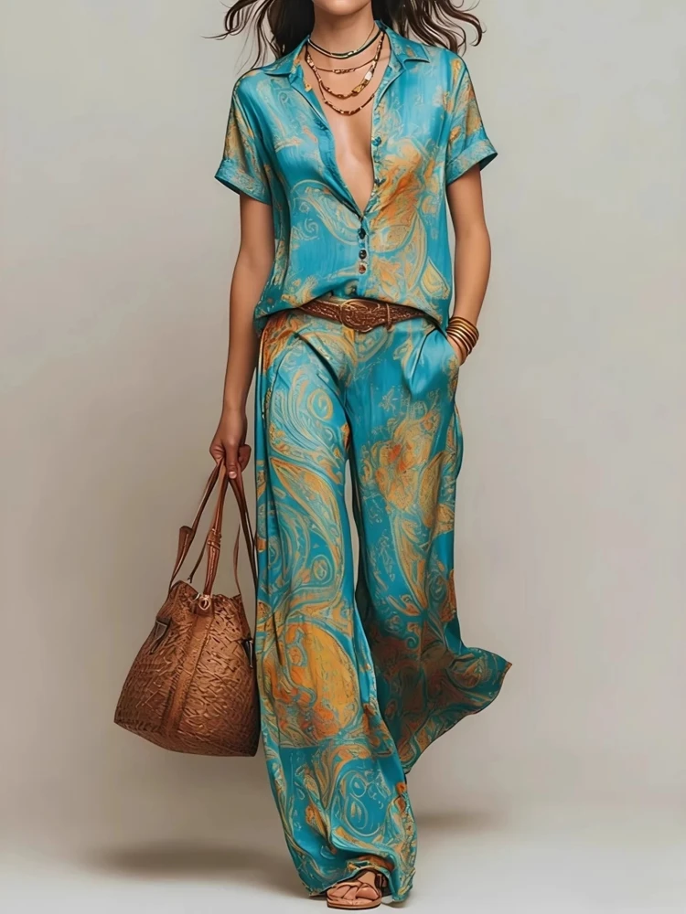 #3 Latest Wide Leg Pant Sets Offers