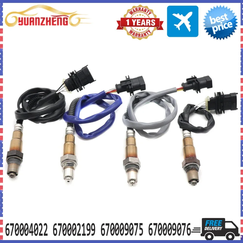 NEW 670004022 670002199 670009075 670009076 Air Fuel Ratio Lambda O2 Oxygen Sensor for Maserati Ghibli Levante Quattroporte 3.0L