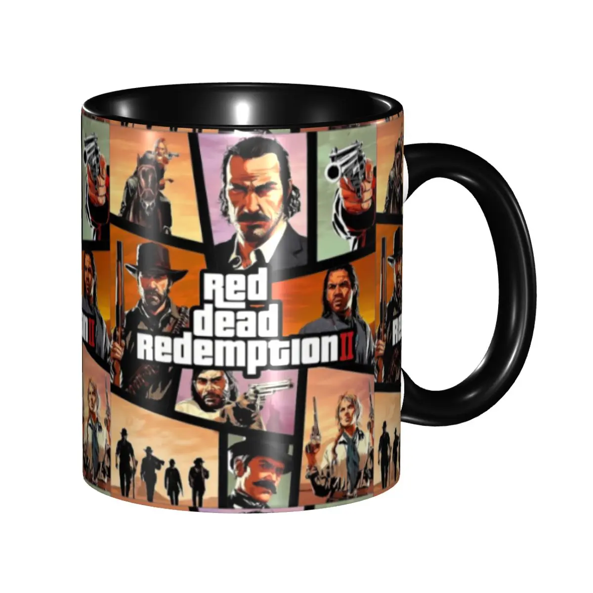 Red Dead Redemptions Vedio Action Geme Mugs Novelty Coffee Cup Gifts For Women Men