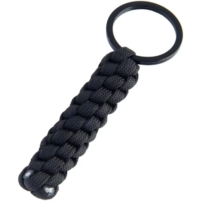 

Paracord Keychain Outdoor Tactical Braided Rope Survival Tools Key Ring Nylon Knot Pendant Accessories for Camping Hiking