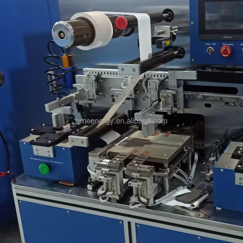 Lithium Battery Pouch Cell Semi-auto Stacker Stacking Machine for Z-shaped Lamination