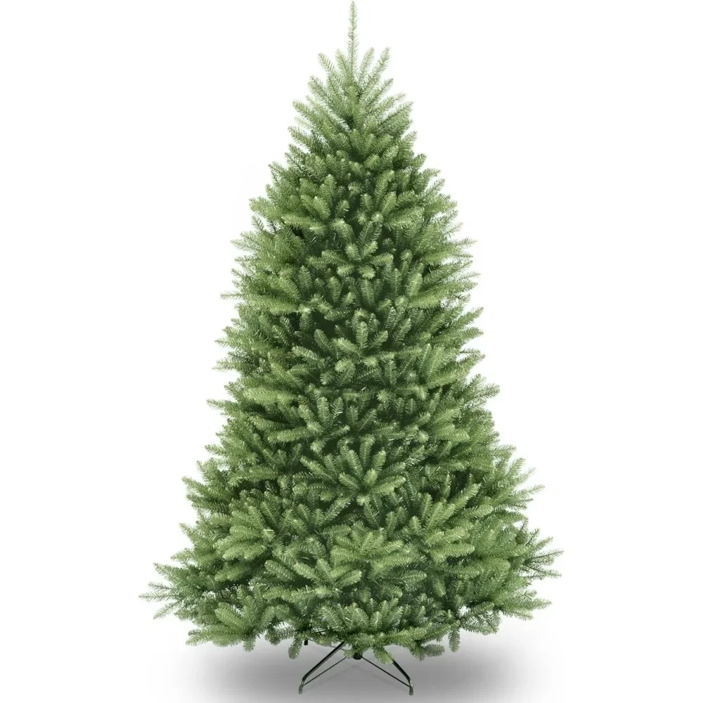 

Artificial Full Christmas Tree - 6 Feet Dunhill Fir with Stand - Green Holiday Décor