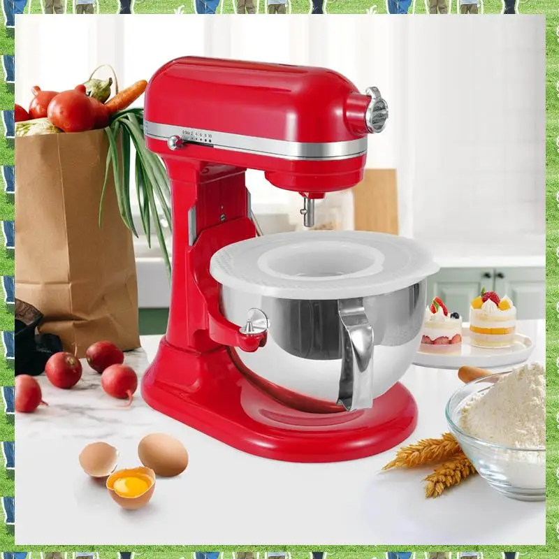

Чаша из нержавеющей стали FTS, совместимая с Kitchenaid, 6-литровым миксером с подъемной чашей, подставкой, миксером, можно мыть в посудомоечной машине