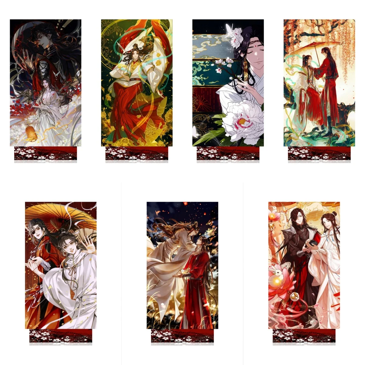 

15CM Anime Tian Guan Ci Fu Acrylic Stand Model Cosplay Characters Ornament Accessories Goods Collection Gifts