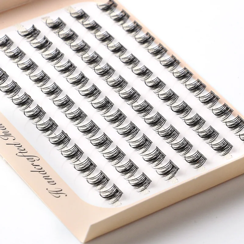 YSDO 個別まつげ 72 バンドルまつげエクステンション既成 C カールナチュラルシングルクラスターつけまつげフェイク cils メイクアップツール