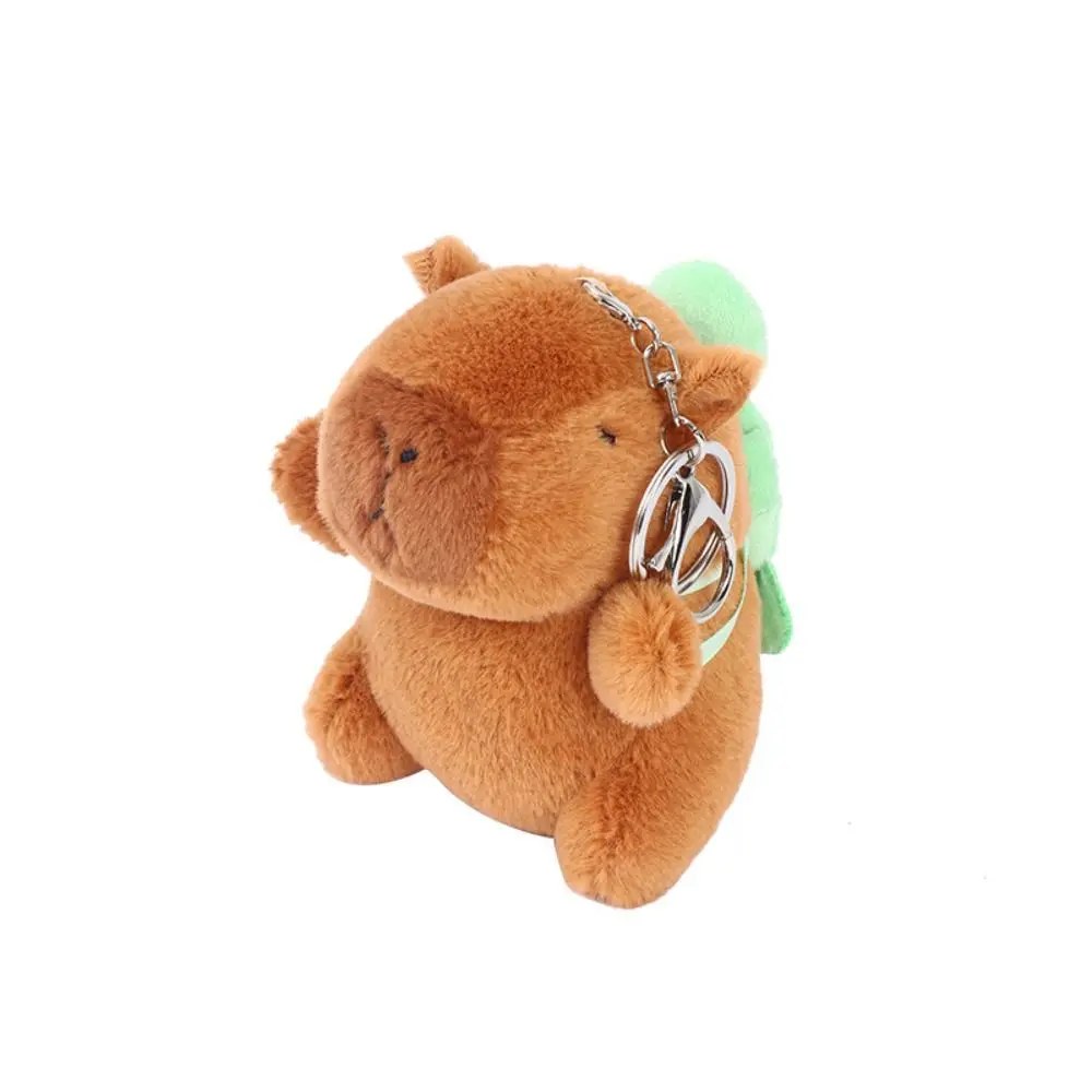 ผ้าฝ้าย PP Capybara ตุ๊กตาพวงกุญแจตุ๊กตานุ่มอะนิเมะ Capibara จี้การ์ตูนอะนิเมะ Capybara Capybara ตุ๊กตาพวงกุญแจ