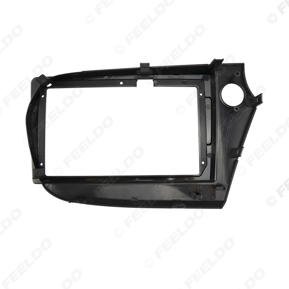 FEELDO Car 2Din Audio Face Plate Fascia Frame For Honda Insight 09-14 9