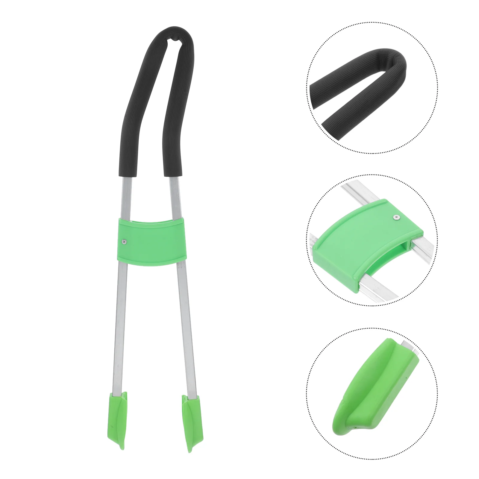 Aluminum Alloy Trash Picker Garbage Clip Tool Reach Grabber Outdoor Cleaning Supplies Practical Use Indoors