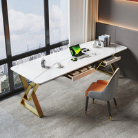 White Standing Computer Desks Office Desktops Modern Conference Work Desks Writing Home Table Pour Ordinateur Office Furniture