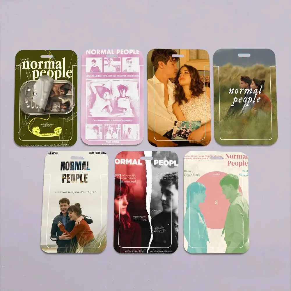 

Черные держатели для карт с ланъярдом из фильма «Обычные люди» для студенческих карт питания и удостоверений личности, школьные пропуска