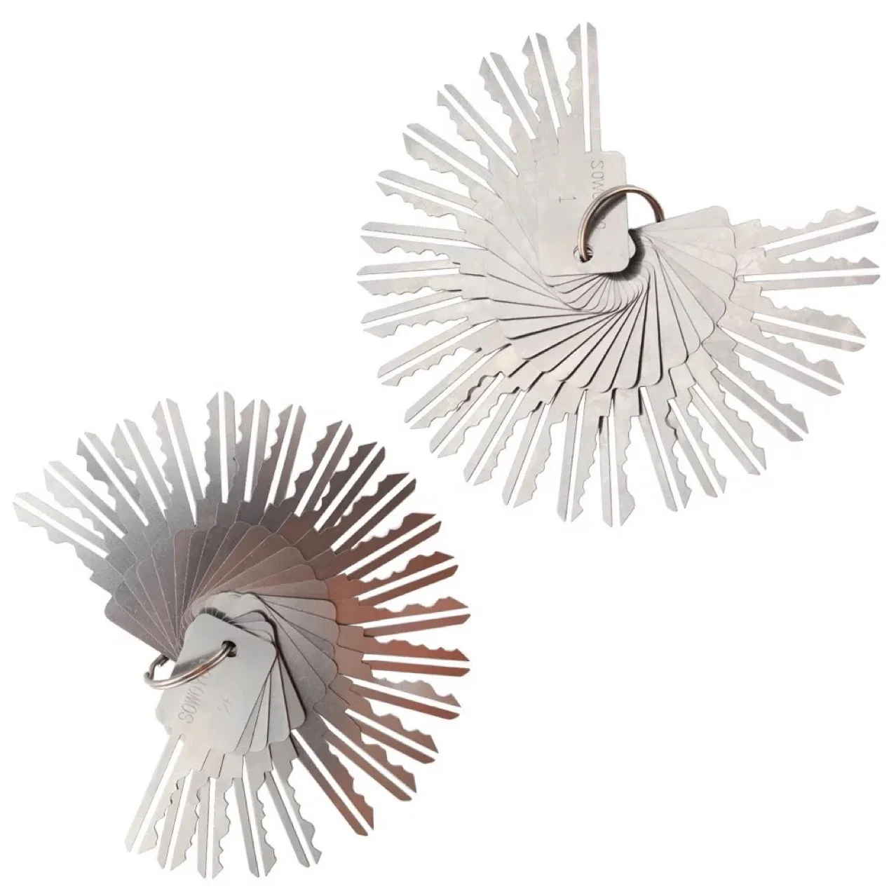 48 In 1 Locksmith Tools Lock Keys Set for Bull Head Lock for S Groove Lock For One Word Locks for PadLock Repairing Tools